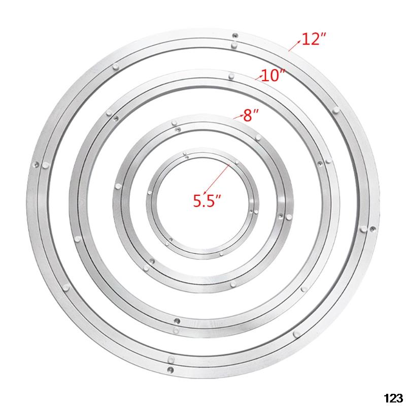 Lazy Susan Turntable Swivel Base Round Rotating Bearing Plate Heavy Duty Ball Bearing Hardware for DIY Project
