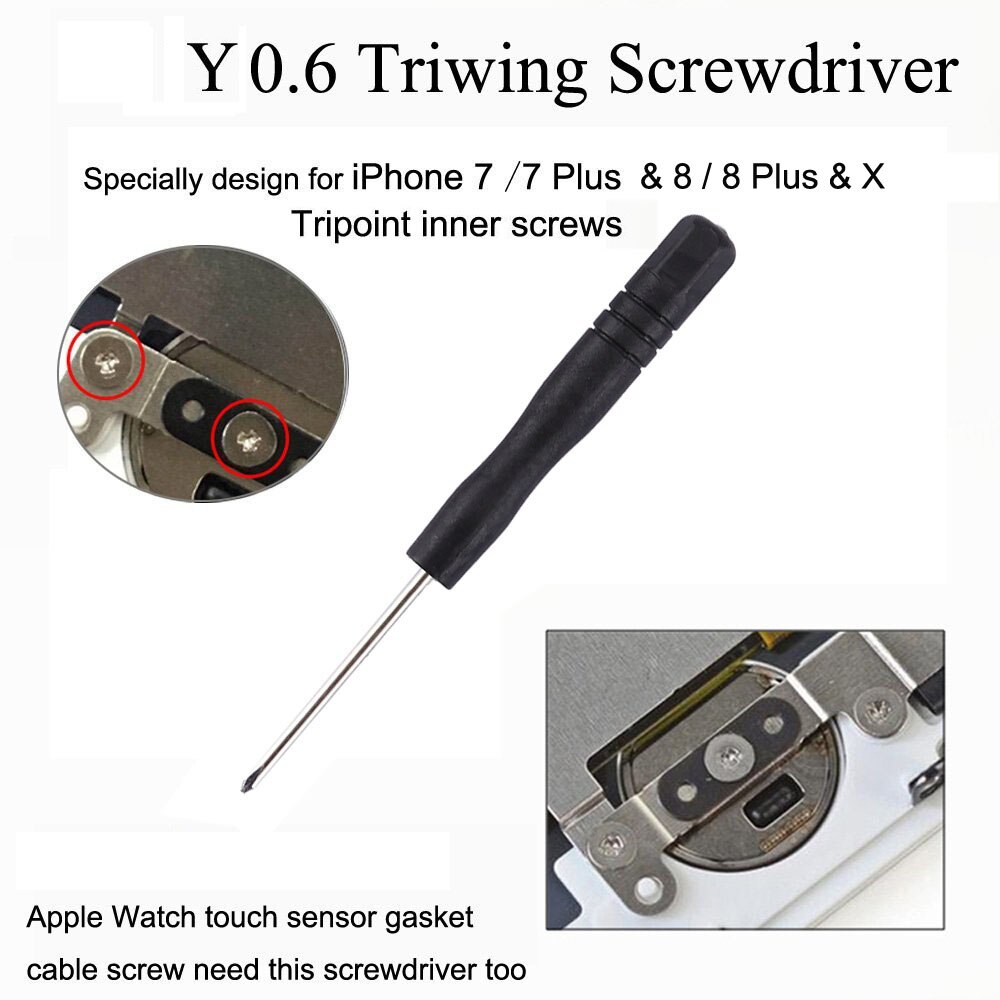 10 in1(4x Screwdriver/2x Teardown Rods/1xChuck/2x Triangle on Thick Slices/Eject Pin)Disassembly Repairing Tool for Smart Phones