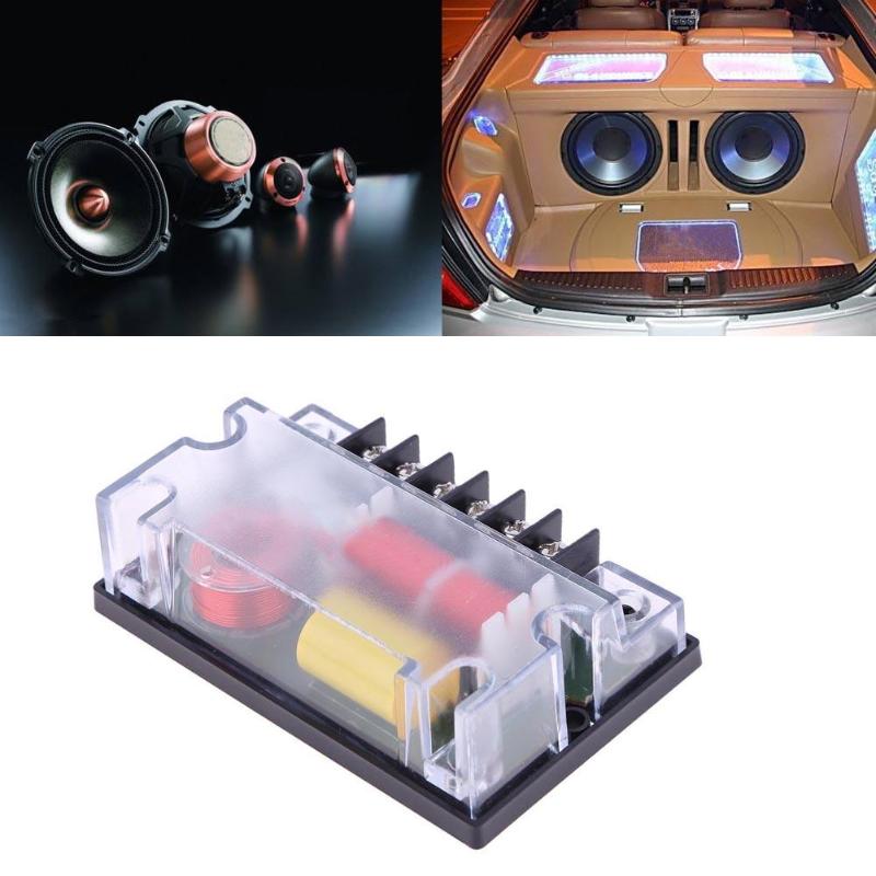 2 STUKS Auto 2 Weg Audio Frequentieverdeler Audio Speaker Woofer Wave Filter
