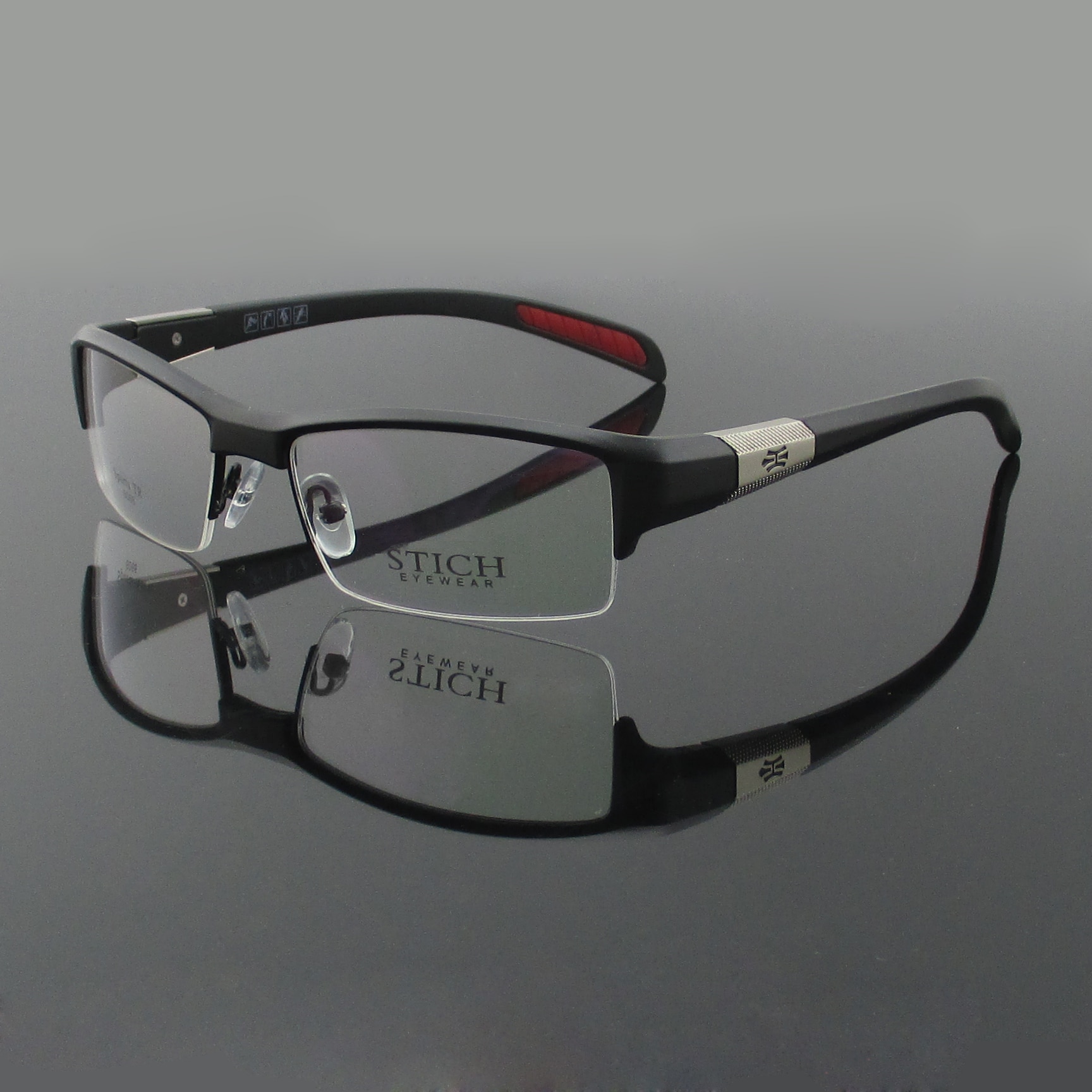 Vazrobe Sport Glazen Frame Mannen TR90 Brillen Brillen Voor Recept Ultra Licht Mode Lenzenvloeistof Niet Overslaan Eyewear