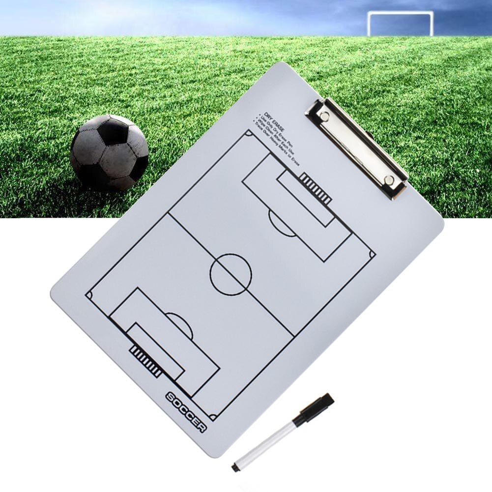 Coaching Board Football Basketball Wear Resistant Whiteboard Strategy Sports Marker Portable Volleyball Training Aids Dry Erase