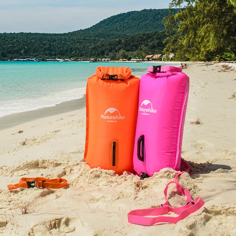 Naturehike 28L Aufblasbare Wasserdichte Schwimmen Tasche Schwimmen Flotation Tasche trocken Wasserdichte Tasche Für Schwimmen Treiben NH17S001-G
