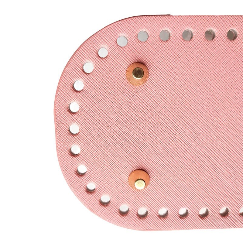 1PC Handbag Making Purse Bag Bottom Base Shaper Oval DIY Tote Bag Leather Accessories 10x22cm
