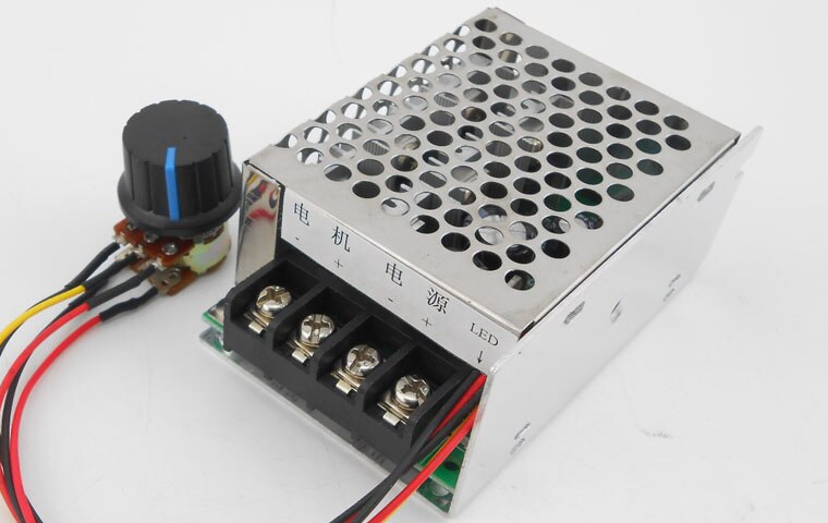 40A DC motor drive 　 two-wire brush motor speed controller 12V24V36V48V high power