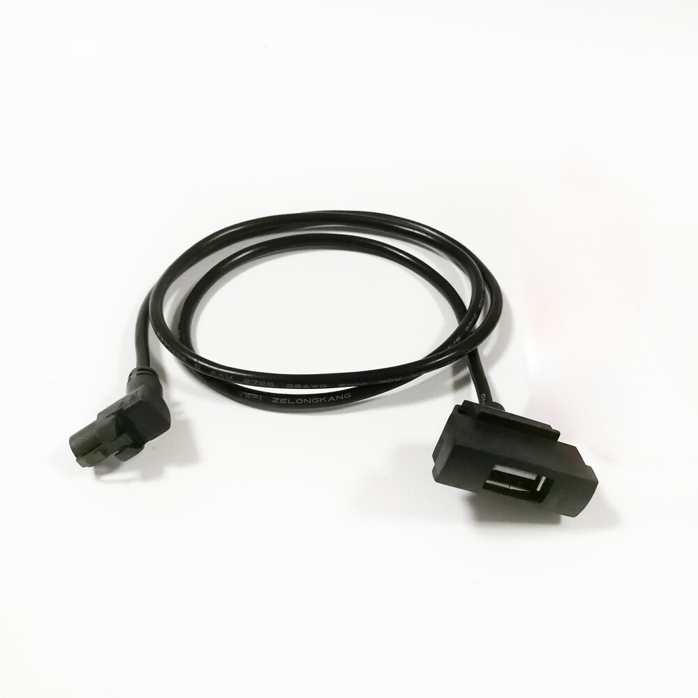 Biurlink rcd 510 rns 315 bak utvide 4 pin sokkel usb kabel usb inngang adapter til volkswagen skoda octavia: Stor 4- pinner kabel