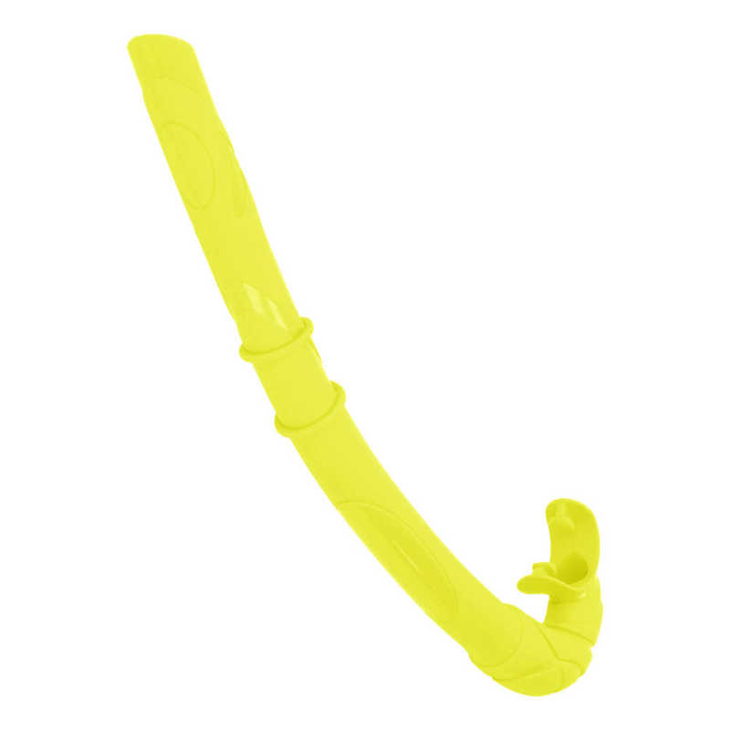 Tube de respiration flottant pour plongée sous-marine, Gel de silice, pour adultes, natation, piscine, Sport sous-marin: YELLOW