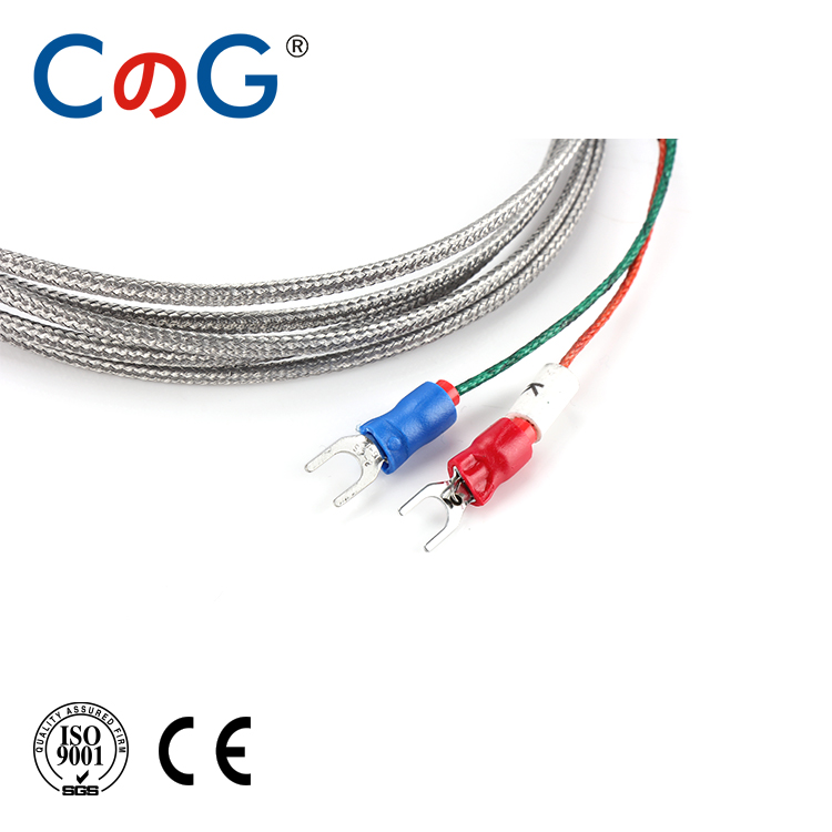 CG WRNT-02 M8 Schroef K Type E J 1Meter 2 M 3M 5M Draad Kabel Connector Thermokoppel temperatuur Sensor voor Temperatuurregelaar