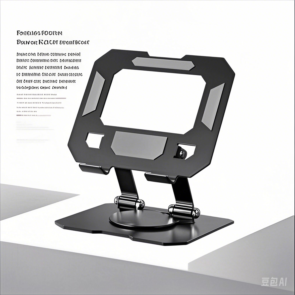 360° Multi-Func Rotating Folding Desktop Bracket for tablets phones All-metal universally compatible with iPads phones