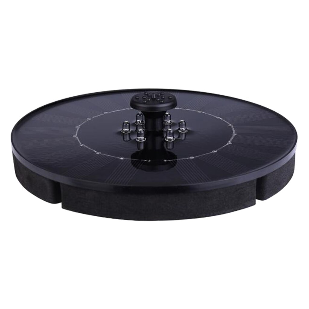 LED Solar Power Water Fountain Pump Garden Fountain Pump Bird Bath Floating