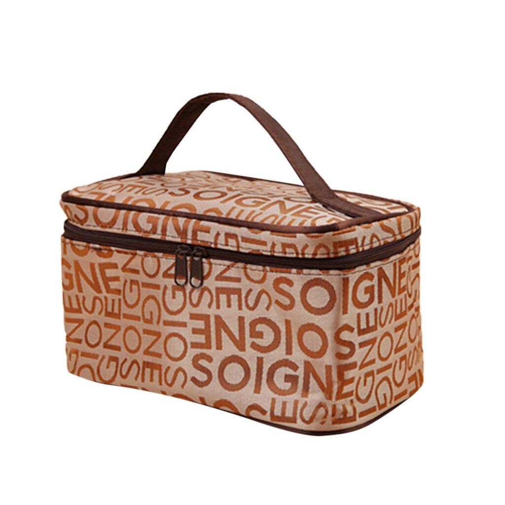 Women Cosmetic Bag Girl Makeup Bag Multifunction Ladies Bag Case Wash Toiletry Make Up Organizer Travel Kit Bag#2: E