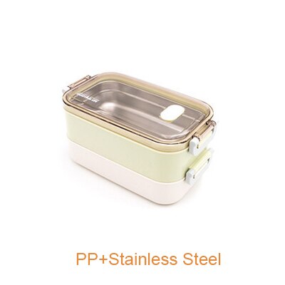 Bento Box Japanese Lunch Box, Bento Lunch Box Containers for Kids and Adults: Brown