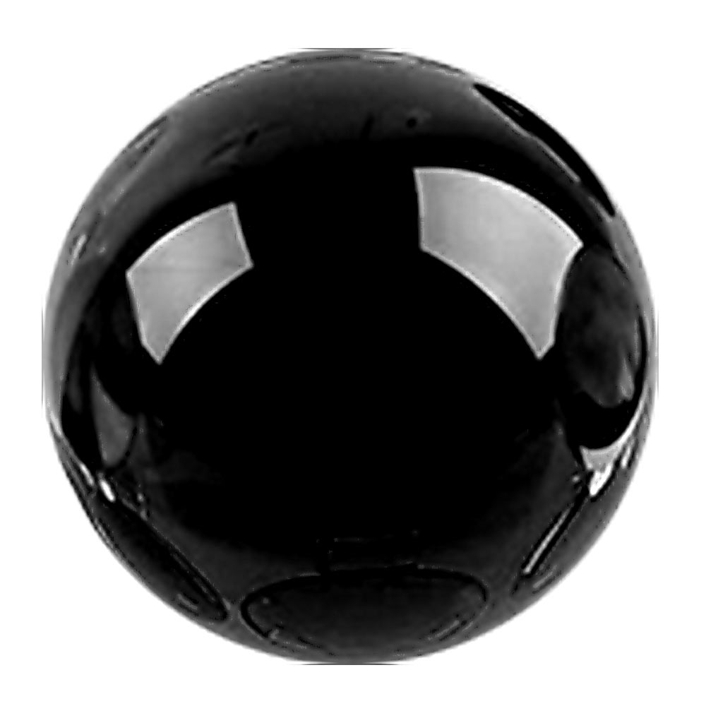 Bola de cristal de 40mm en 4 colores, bola de cristal artesanal para decoración del hogar de escritorio, bola de cristal de cuarzo Artificial transparente