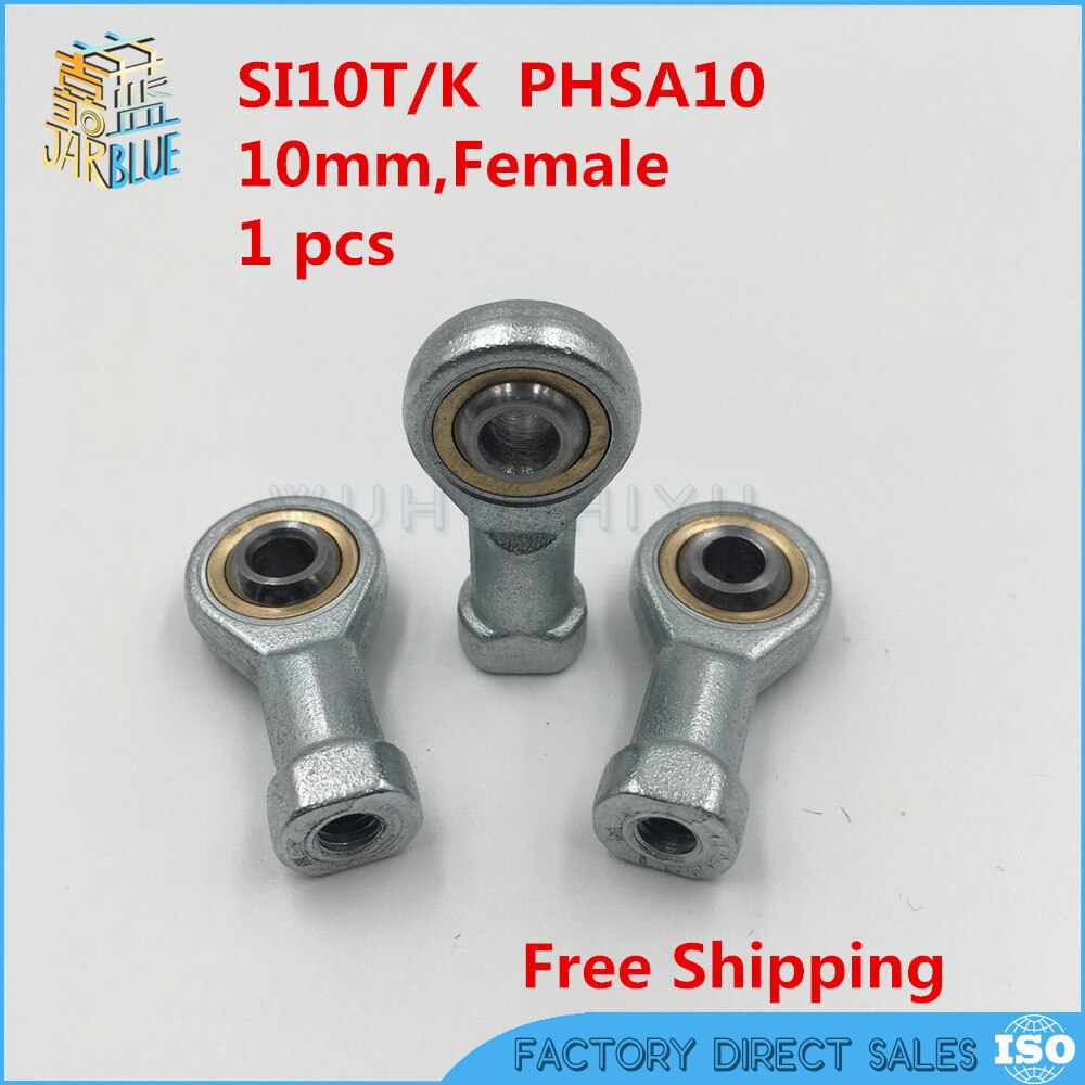 10mm Female SI10T/K PHSA10 si10tk Threaded Rod End Metric Threaded Threaded Bearing SI10TK 10mm Stem