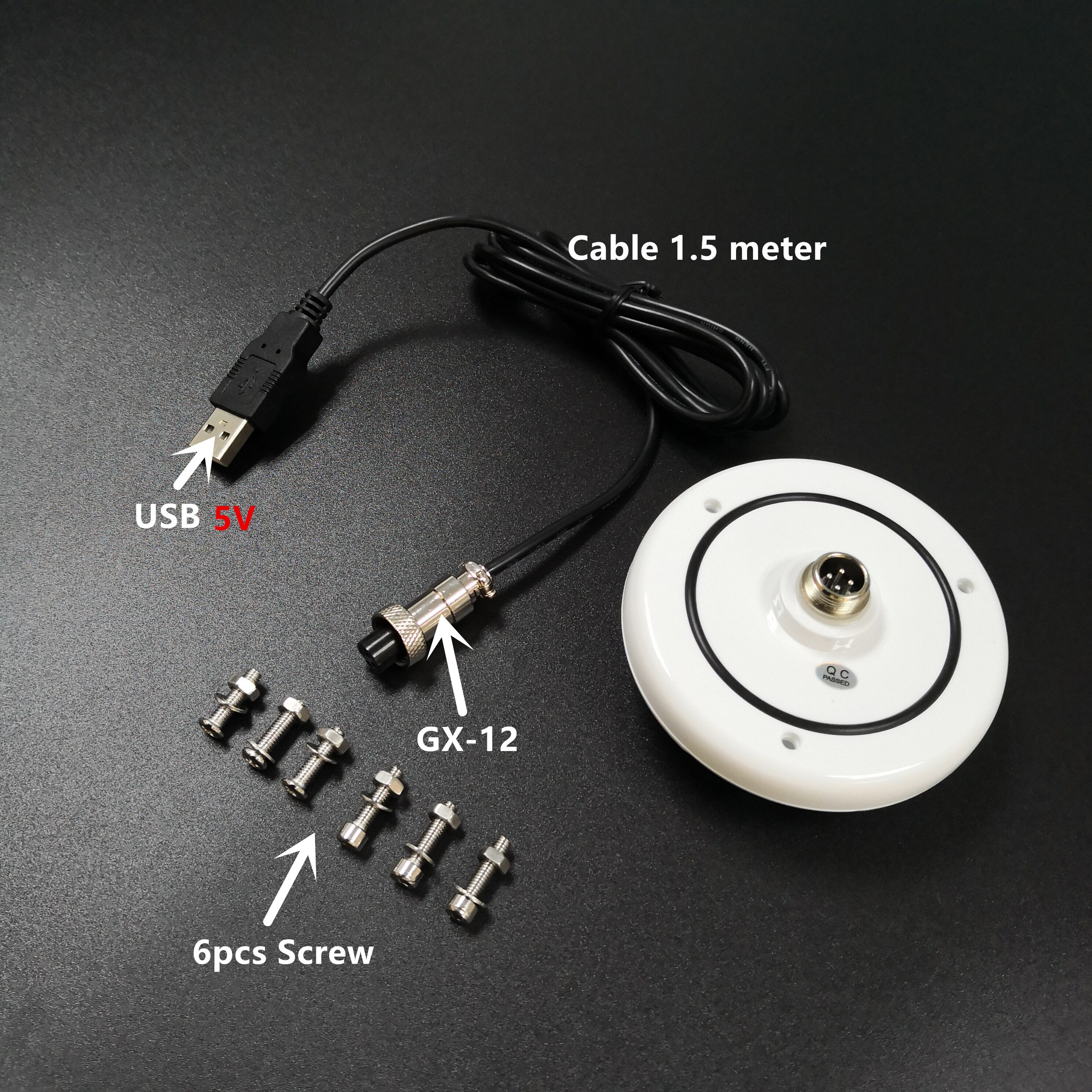 NMEA0183 Built in FLASH industrial navigat USB GPS receiver GPS GLONASS GALILEO QZSS module antenna 8030GNSS CHIP