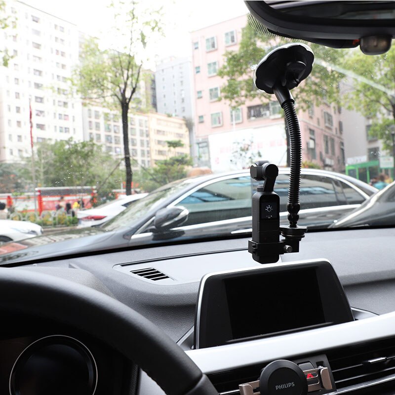 Ventouse de pare-brise de voiture de poche Osmo pour caméra de cardan de poche Dji Osmo avec connexion de Module d'extension pour poche Dji Osmo