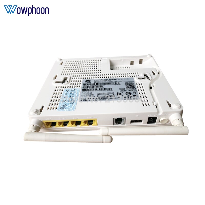 Verwendet Modem huawei hg8546m 1GE + 3FE + 1USB + 1TEL + Wifi ftth fiber Optik gpon ont 99% neue HW gpon onu