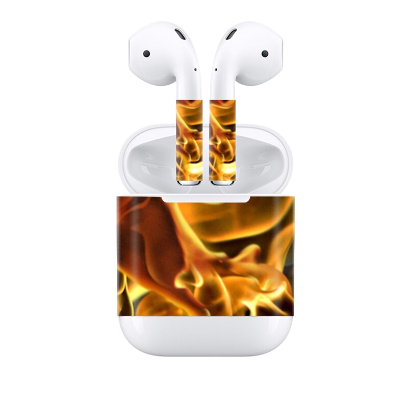 Mode Stickers voor AirPods Skin Siliconen Case voor AirPods Skin Decal Beschermende Cover Wraps: 0104