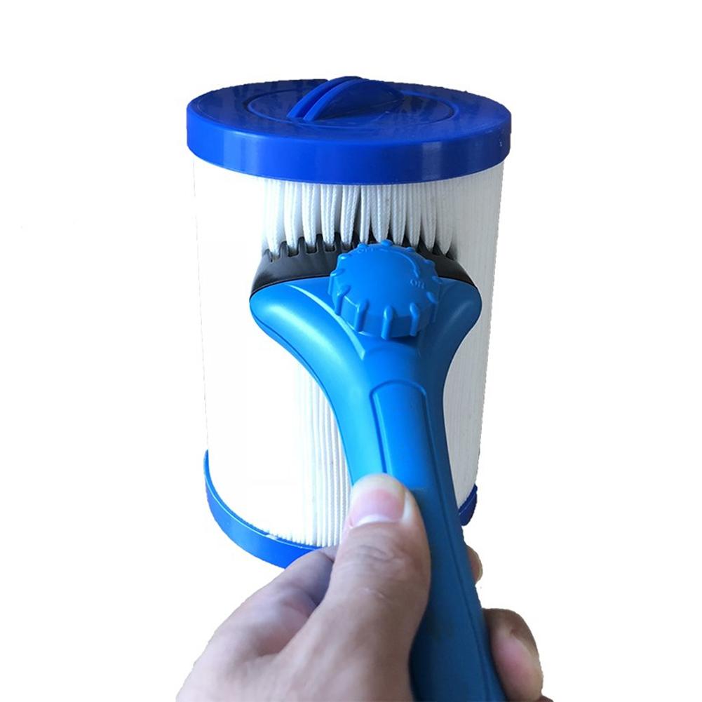 Swimming Pool Filter Cartridge Cleaner Debris And Dirt Remover Tools Swimming Pool Unique Hand-held Filter Cleaner