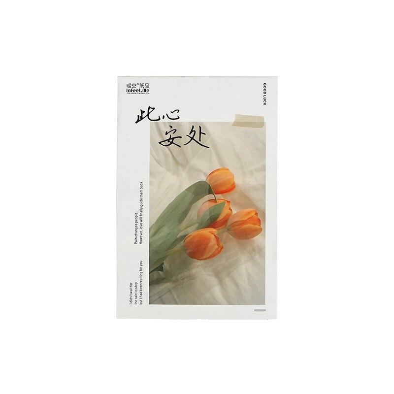 30pcs/box Year Peaceful Place Series Postcard Vintage Retro Style Writing Greeting Postcards 93mm * 143mm