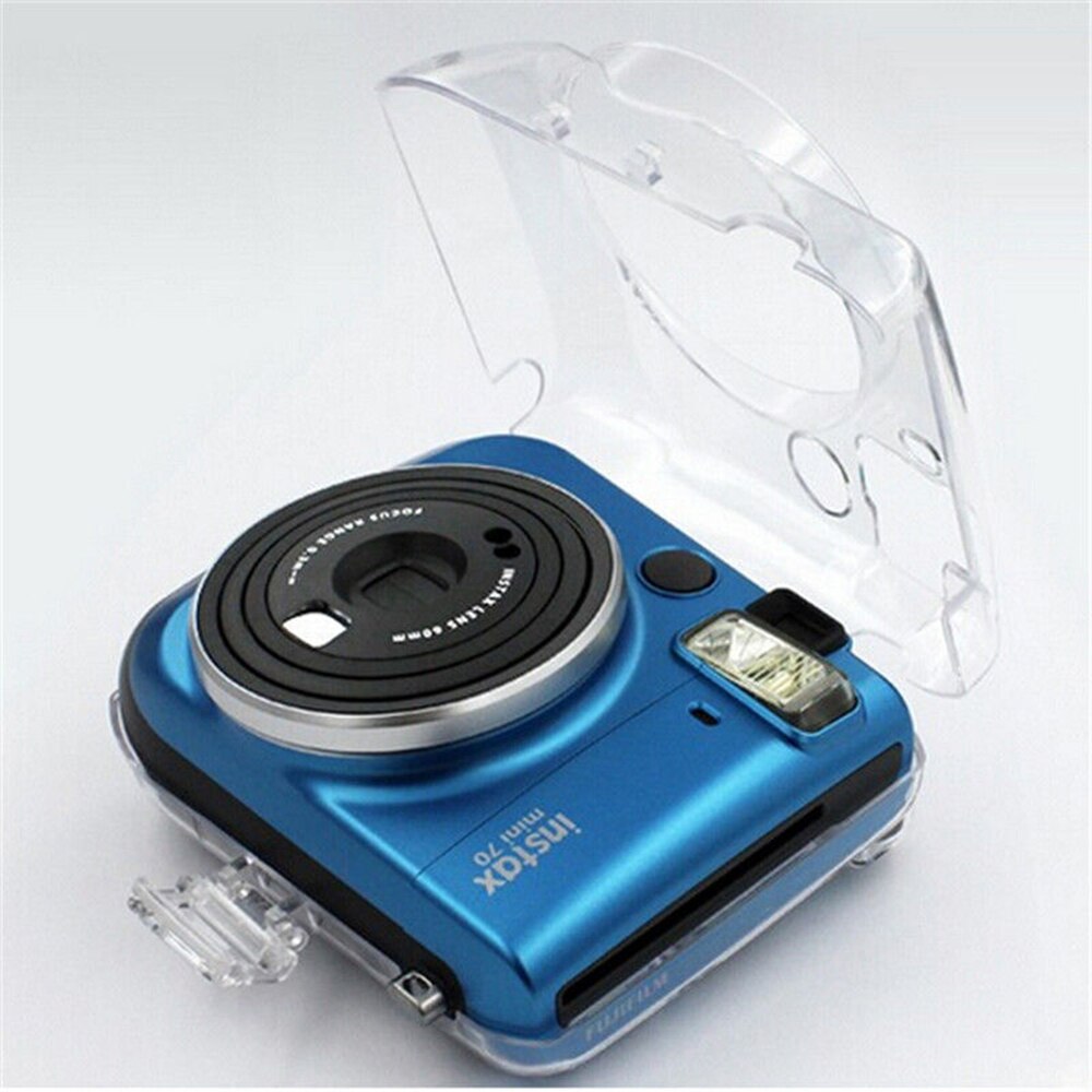 instax mini 70 clear case