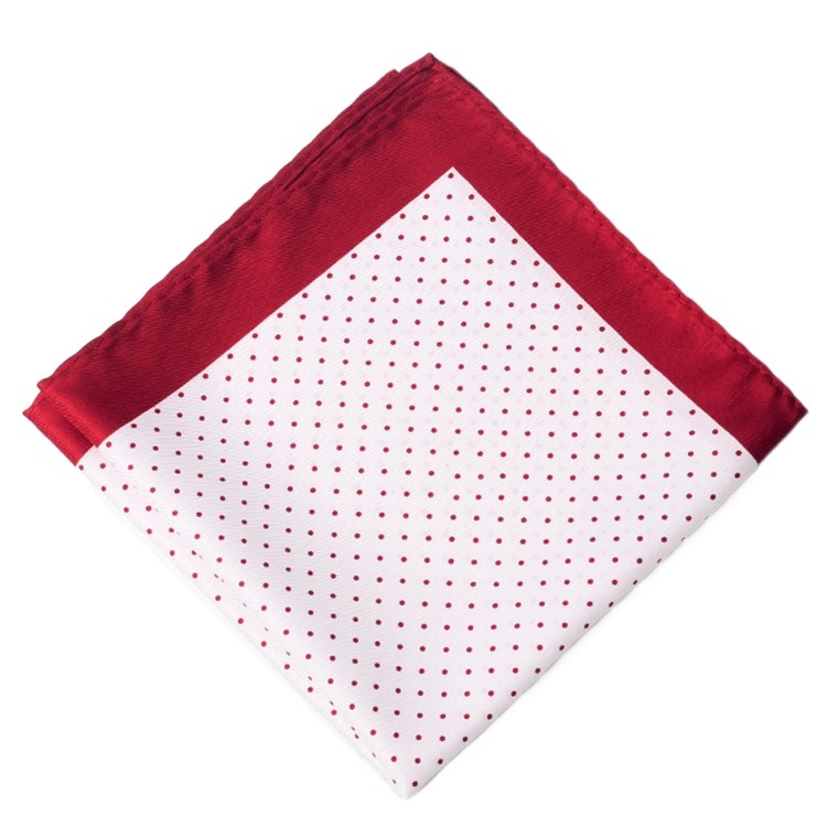 Pañuelo cuadrado de seda de rayón para hombre, pañuelo de Cachemira con estampado de lunares, Floral, a la , clásico, para de boda, 32cm: 14