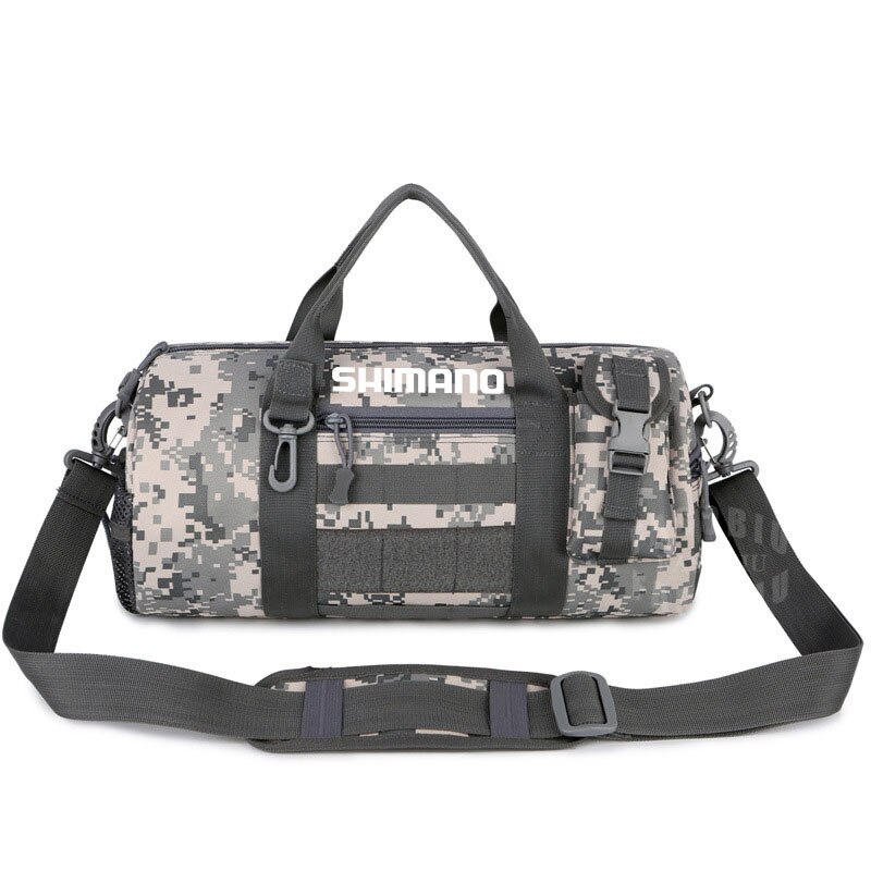 Shimano Angeln Tasche Große Kapazität Multifunktionale Angelgerät Tasche draussen Schulter Umhängetaschen Multi-zweck Lagerung Tasche: Stadt Digital