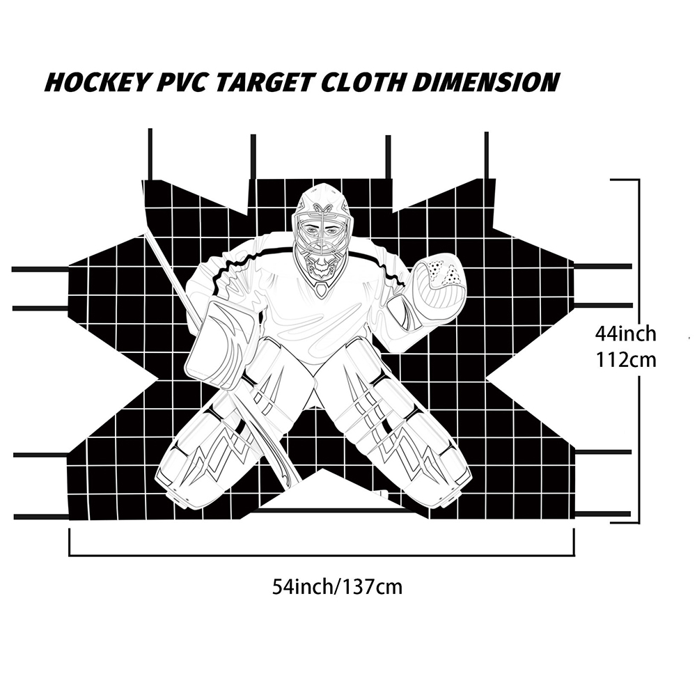 Hockey Goalie Shooting Target Street Hockey Net Goalie Target Hockey Net Training Target for Practicing Shooting Accuracy