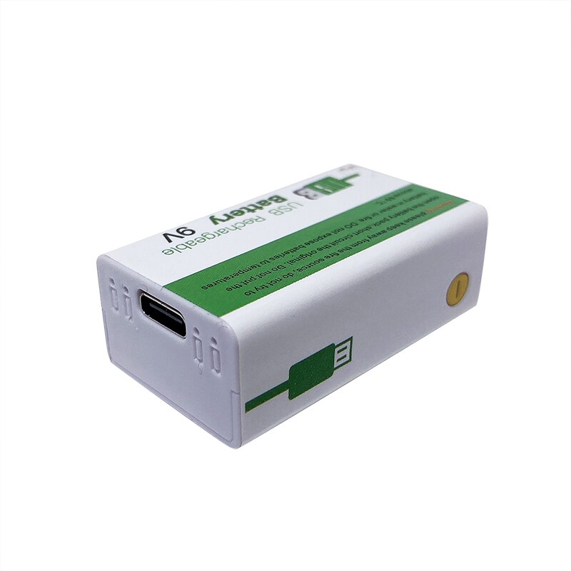 neue 9V 5500mAh li-Ion akku Mikro USB Batterie 9v Lithium-für Multimeter Mikrofon Spielzeug + USB ladekabel