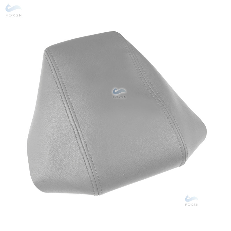 Zacht Leer Center Armsteun Cover Voor Ford Focus Auto Center Console Deksel Armsteun Doos Huid Cover sticker Trim: Blauw