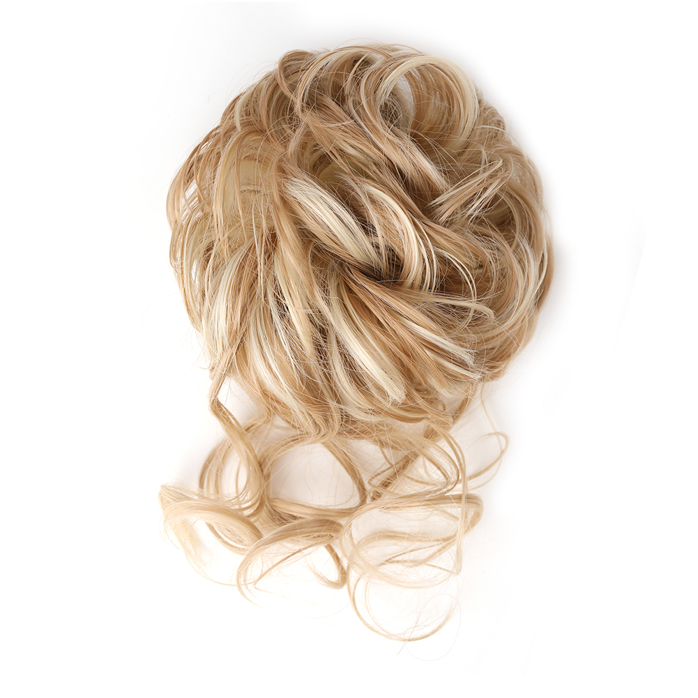 Chignon chignon désordonné synthétique, pince à griffes, chignon bouclé, chignon ondulé, longue barbe, queue de cheval ébouriffée, chouchou pour 03/Wear: 4/30HL