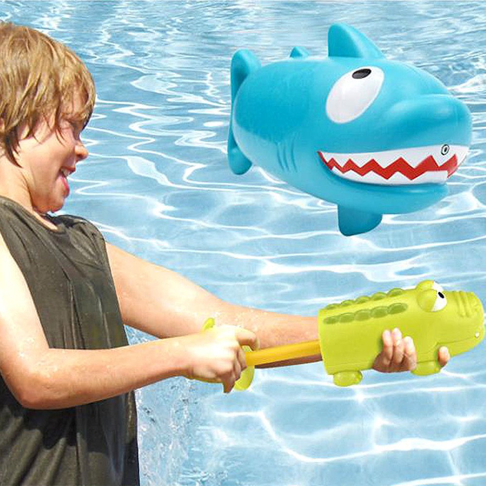 Baby bath toys Shark Crocodile Water Guns toys for kids outdoor toys Swimming pool toy for Summer Child Playing