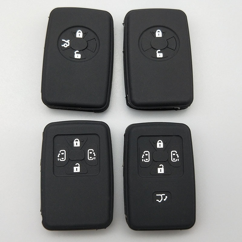 2/3 /4/5- knops autosleutel beschermhoes voor toyota camry avalon corolla yaris tarago mark x rav 4 voxy estima siliconen hoesje