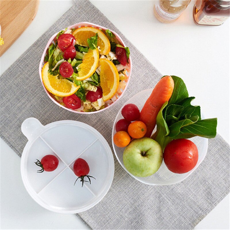 3 in1 Fruit Chopper Slicers Multifunction Salad Bowl Fruit Vegetable Cutting Bowl Kitchen Gadget Cutter Salad maker
