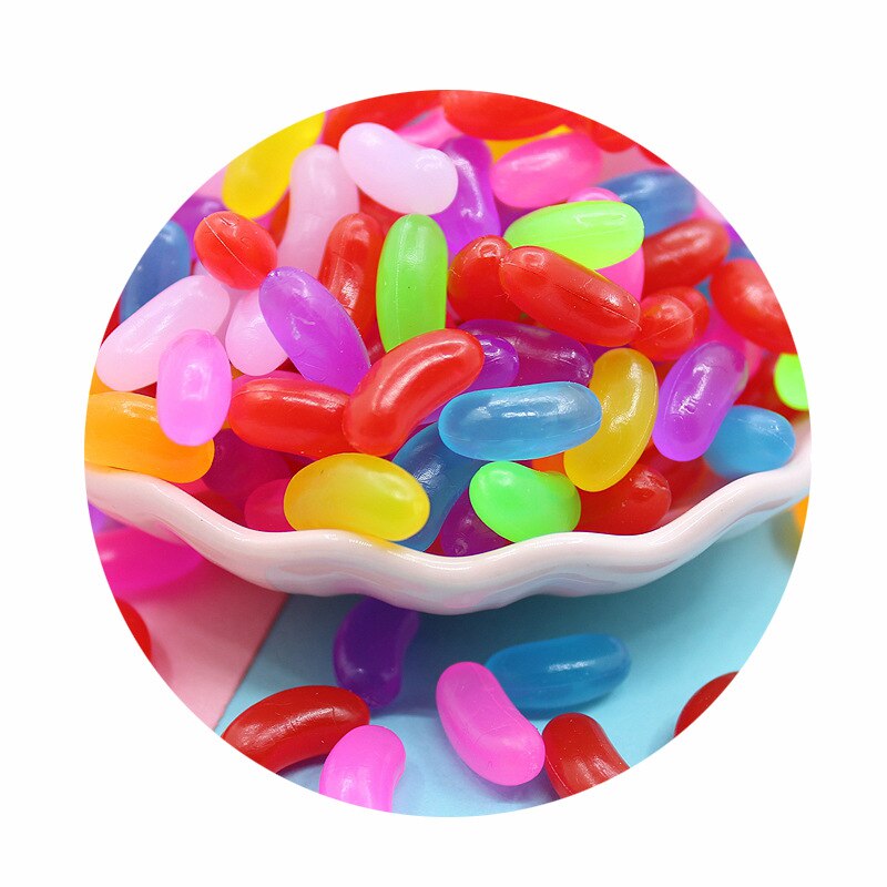 50Pcs Slime Levert Speelgoed Kleurrijke Zachte Candy Charms Accessoires Sprinkles Filler Voor Pluizige Wolk Slime Boetseerklei Voor Kids