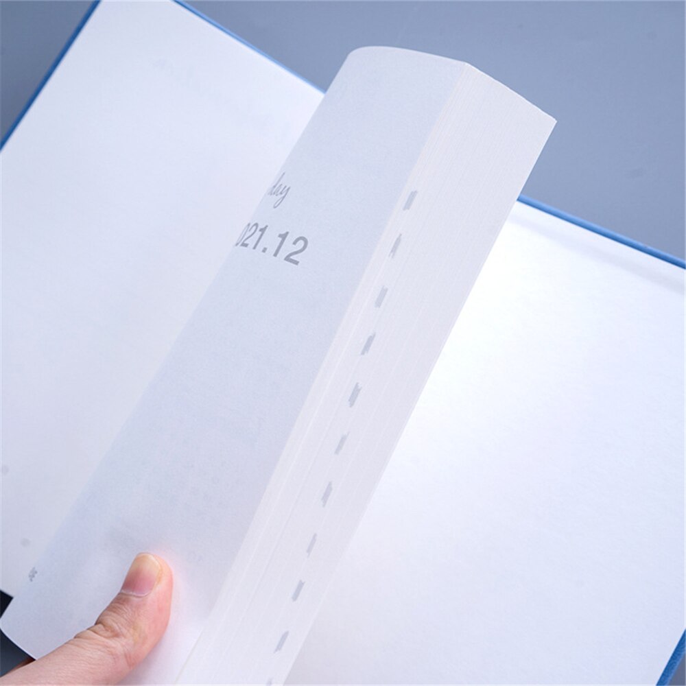 English Agenda Planner Organizer A5 Diary Notebook and Journal Office Notepad Weekly Monthly Calendar Daily Plan Note Book