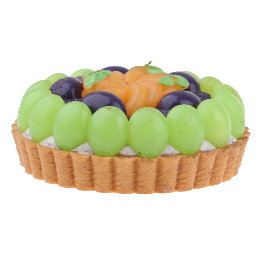 Miniaturowe jedzenie zabawki deser Model borówki owocowe ciasto z kremem ciasto czekoladowe dla 1/6 lalek dom akcesoria kuchenne