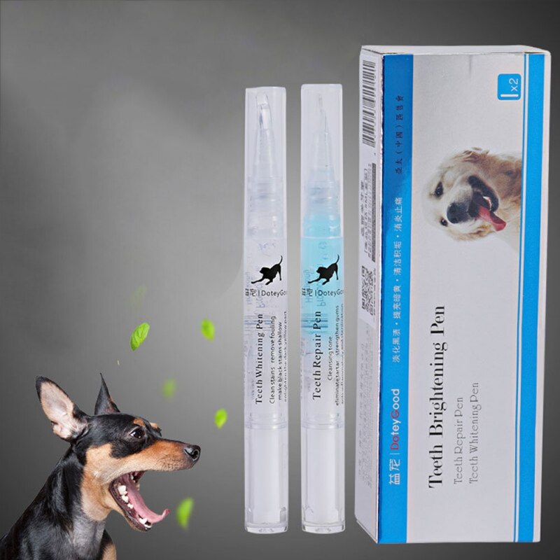 5ml Haustiere Zähne Reinigung Werkzeug Hunde Katzen Zahnstein Entferner Zahn Steine Schaber Kunststoff Reinigung Kuli Reinigungs Werkzeuge praktisch acc