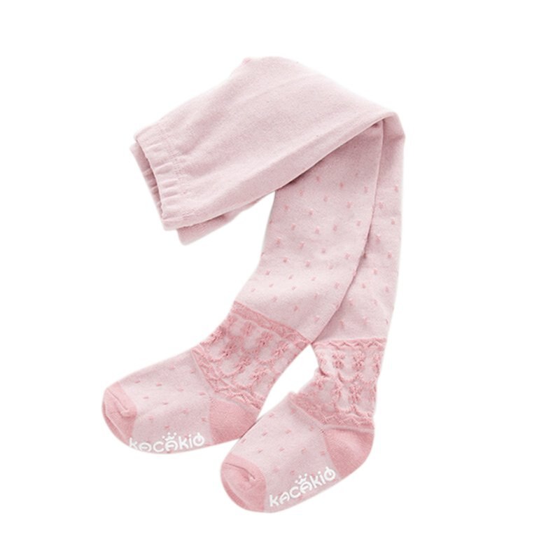 Pantimedias de algodón de invierno para niñas, pantimedias informales transpirables con letras estampadas, pantimedias largas cálidas de w