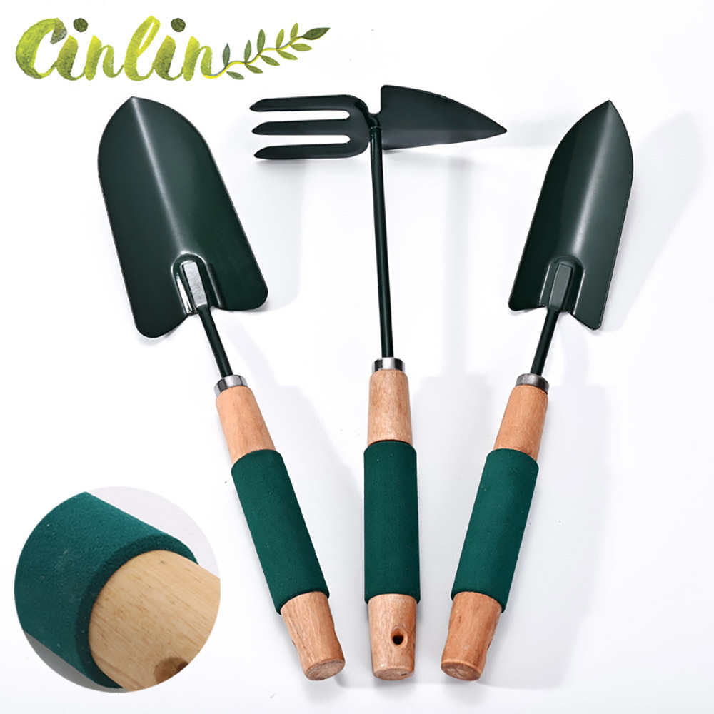 Garden Tool Soft Grip Hand Trowel Bonsai Shovel Rake,Cultivator,Weeder Tools Ergonomic Handle,Garden Lawn Farmland Transplant