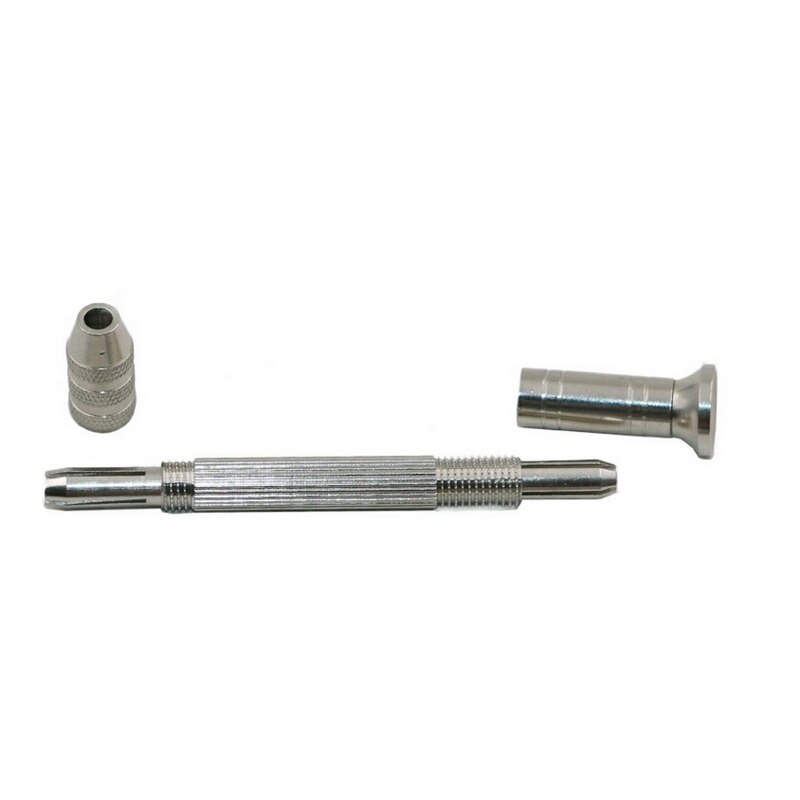 Mini Micro Aluminium Handleiding Boren Hand Boor Chuck Twist Micro Bit Reparatie Tools BOM666