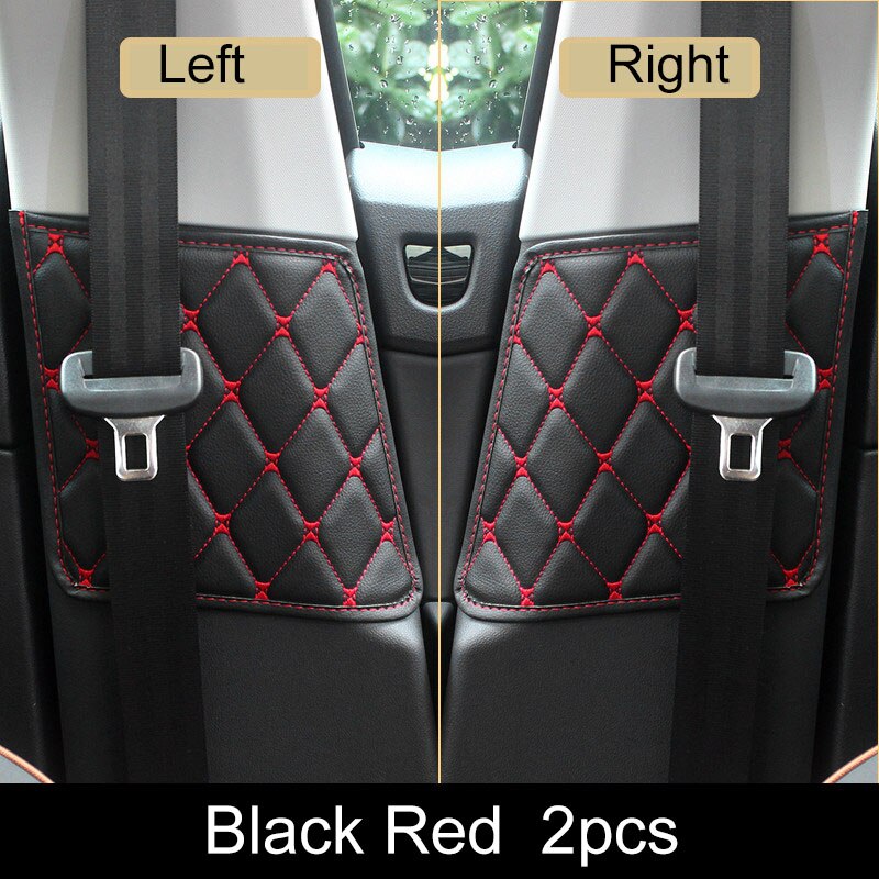 2 stk/sæt bilsæde sikkerhedssele beskyttelsespude crashmåtte cover til skoda kodiaq interiør tilbehør bil styling