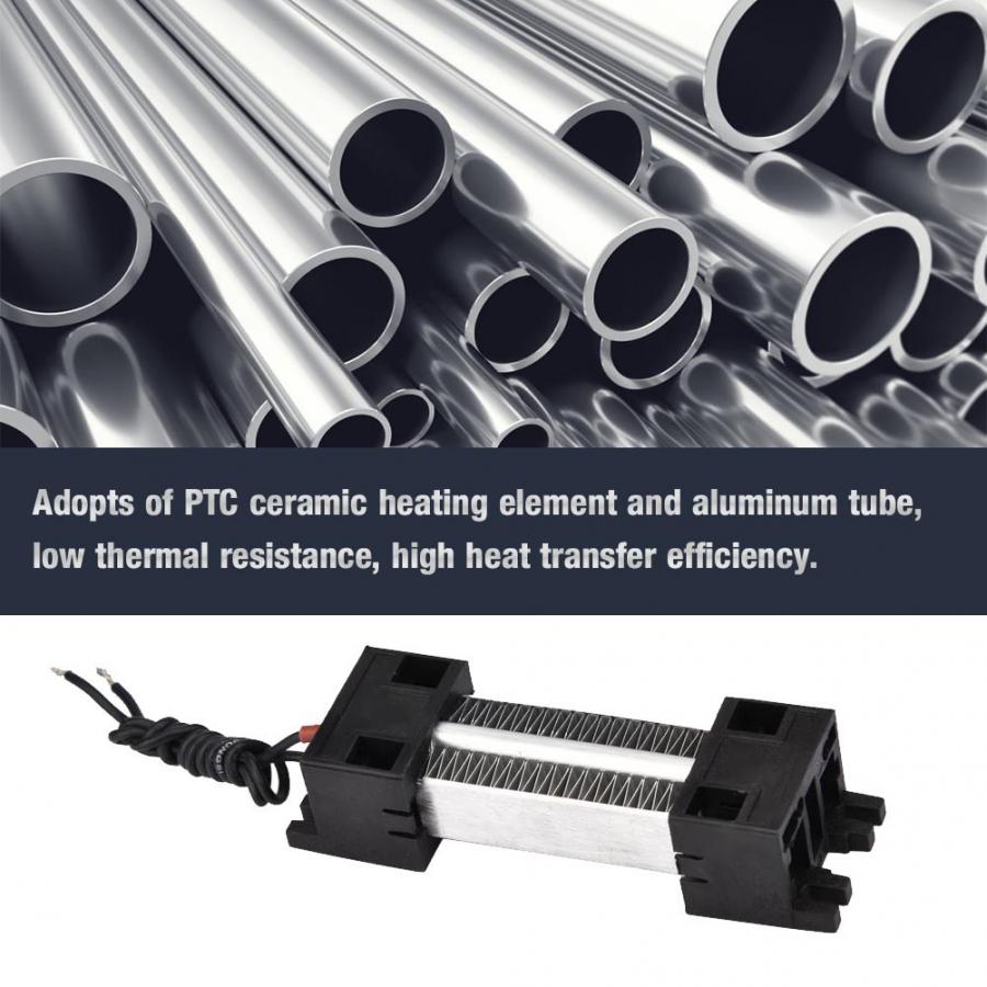 220v 100w isolert ptc keramisk luftvarmer ptc oppvarmingsluftvarmer keramisk konstant temperatur oppvarming i varmeapparatet