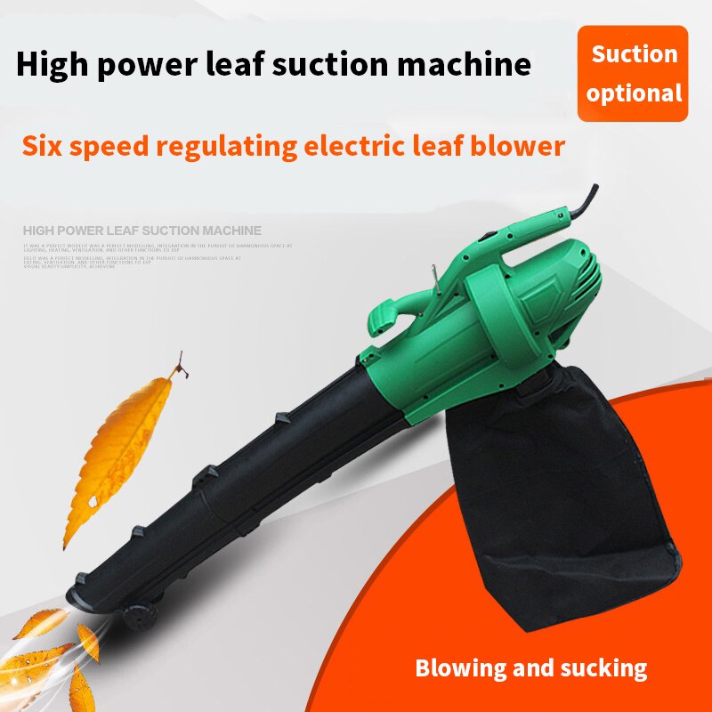 Dual-use 2400W high-power suction leaf blower suction garden tool leaf vacuum cleaner suction leaf machine