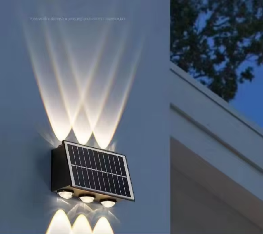 1 Stuks Buiten Waterdichte Wandlamp Zonne-Energie Lamp Binnenplaats Landschap Lamp Villa Nacht Decoratie Lamp Zon Tafellamp