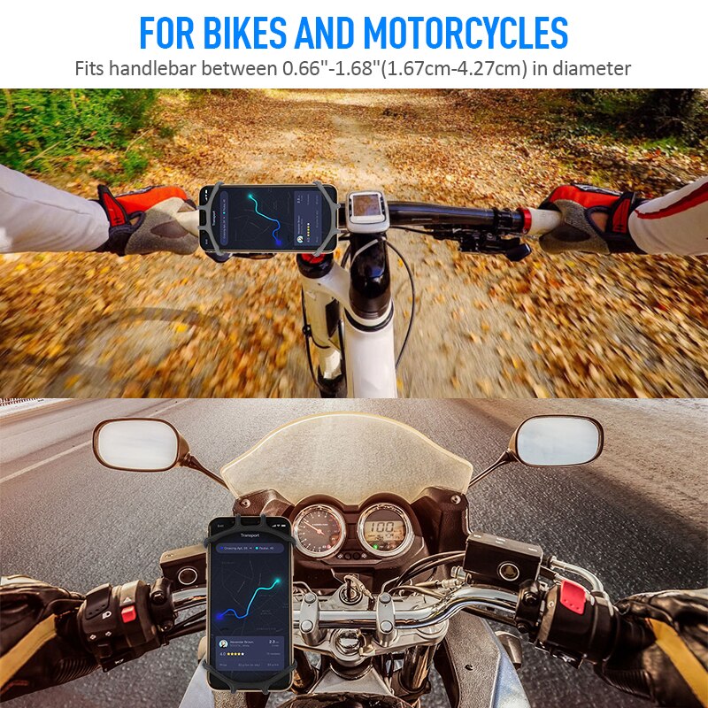 Suporte do telefone da bicicleta titular do telefone móvel da motocicleta suporte celular para iphone huawei samsung xiaomi gsm houder fiets