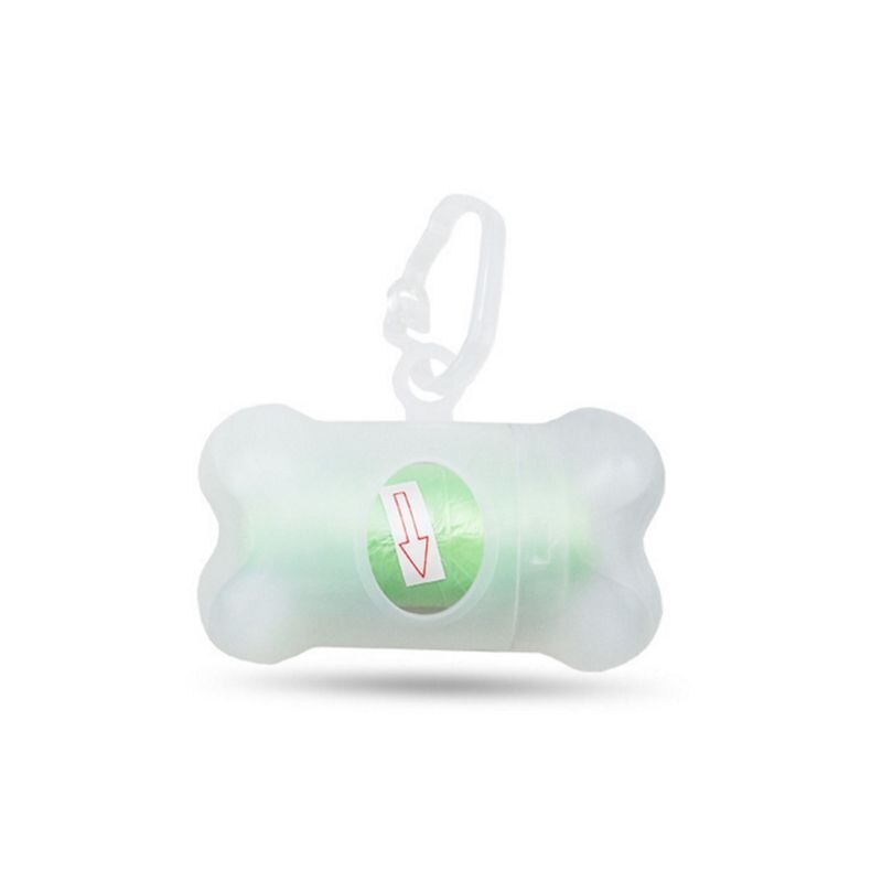 Transparante Hond Bot Vorm Vuilniszak Dispenser Huisdier Schoonmaakproducten