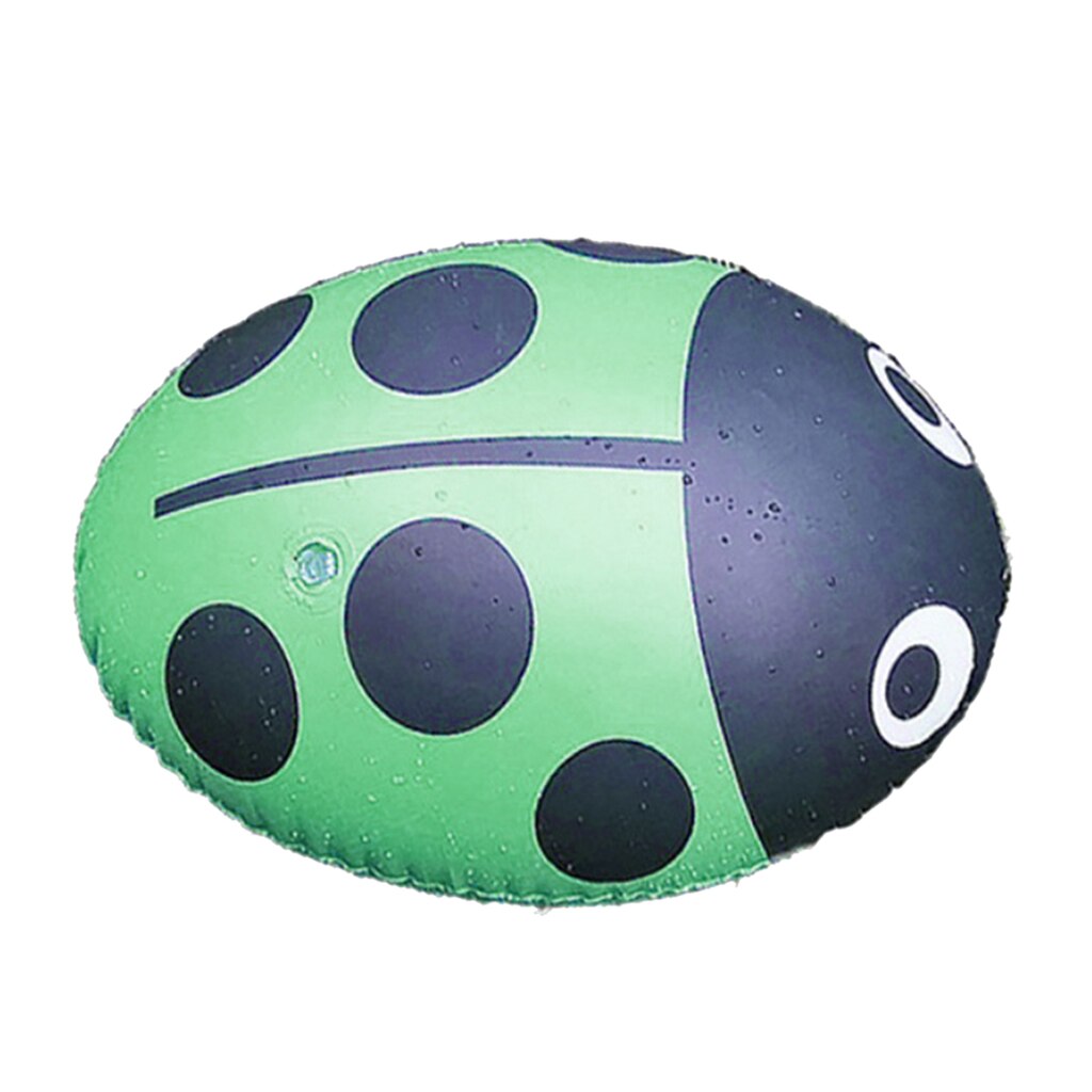 Bolsa de aire inflable para natación, boya flotante, bolsa de gas, Bola de flotación de mariquita