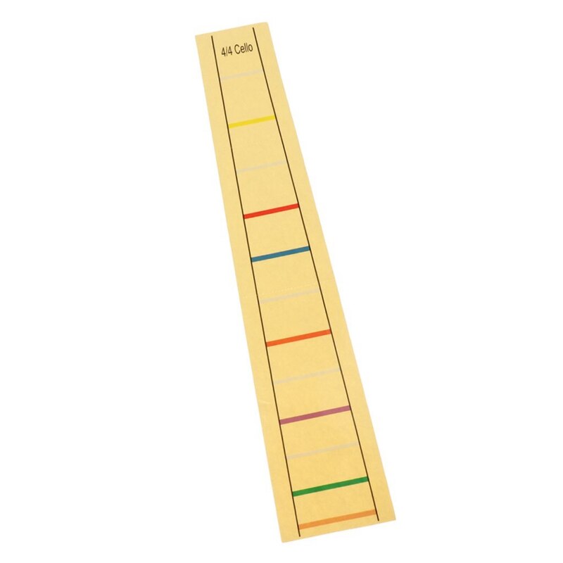 Durable Cello Fret Finger Marker Sticker Label Decal - Multi