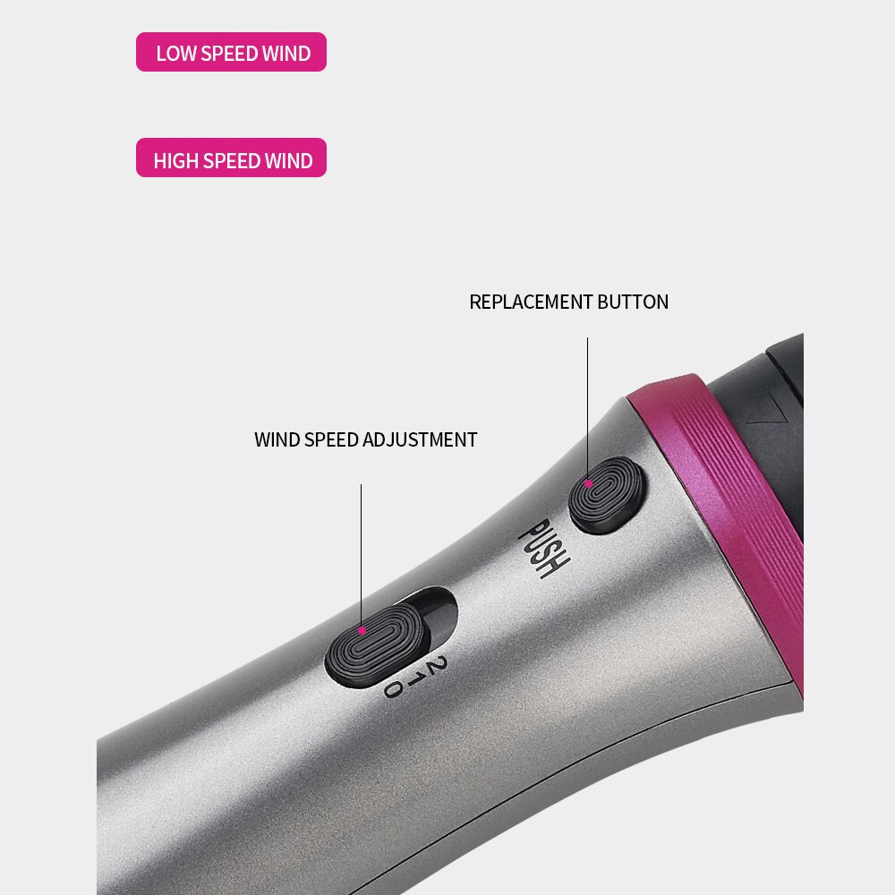 Brosse Soufflante Cheveux Haar Blower Brush 5 In 1 Een Stap Föhn En Volumizer Air Brush Haardroger Haarborstel gereedschap