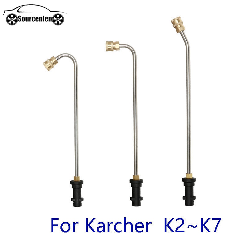 För karcher  k2 k3 k4 k5 k6 k7 högtryckstvättar rännrengöringsrörspets metall jet lanc